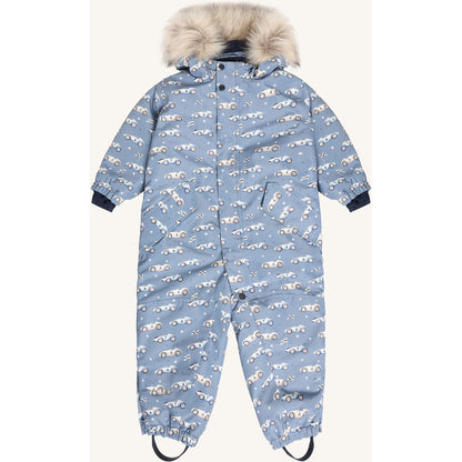 Hust & Claire HCOrlando Racecars Snowsuit 3135 Blue Flint
