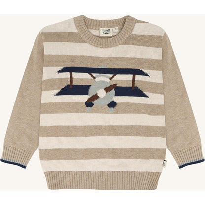 Hust & Claire HCPelle Aeroplane Pullover 3554 Biscuit