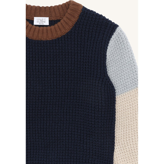 Hust & Claire HCPelle Colorblock Pullover 4150 More Navy