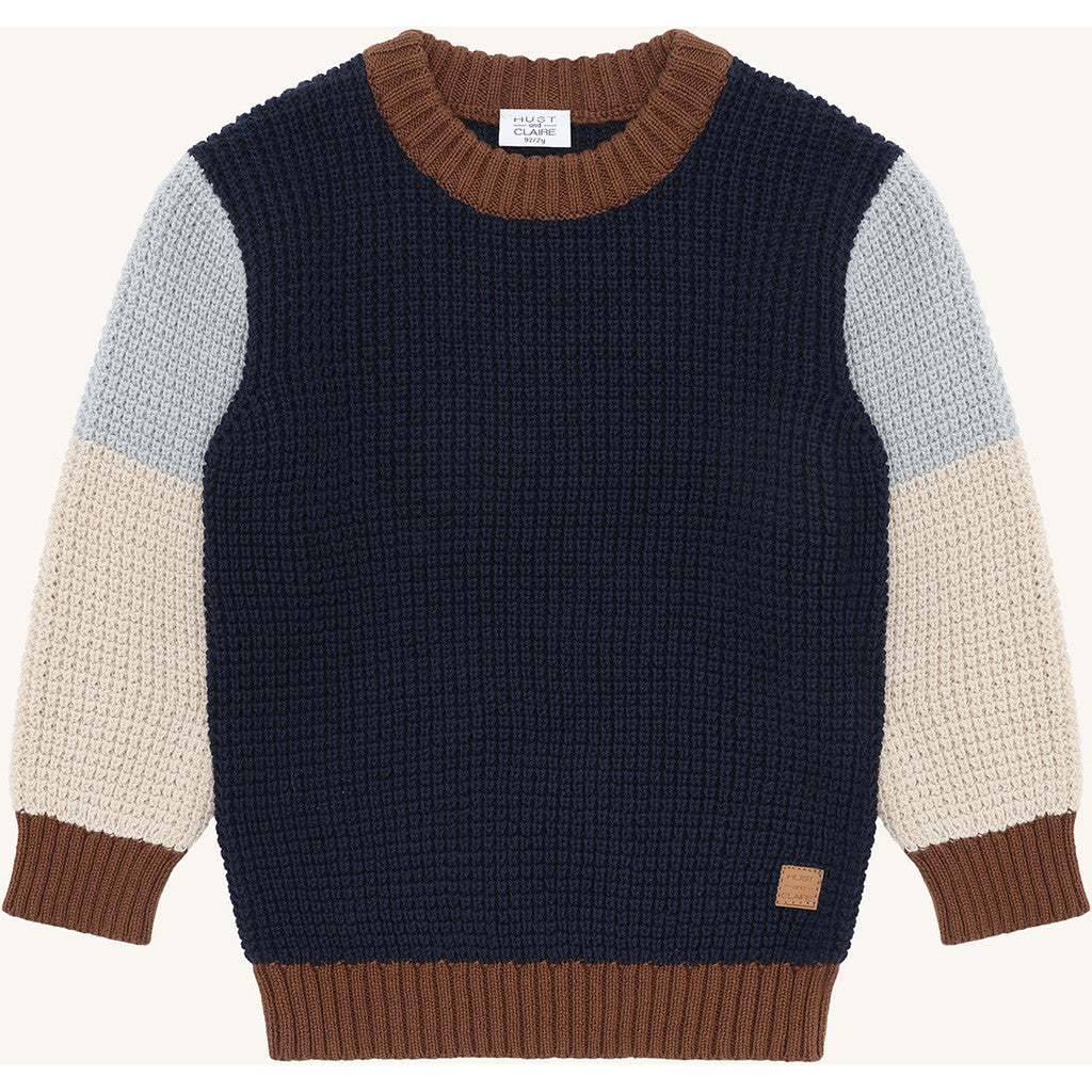 Hust & Claire HCPelle Colorblock Pullover 4150 More Navy