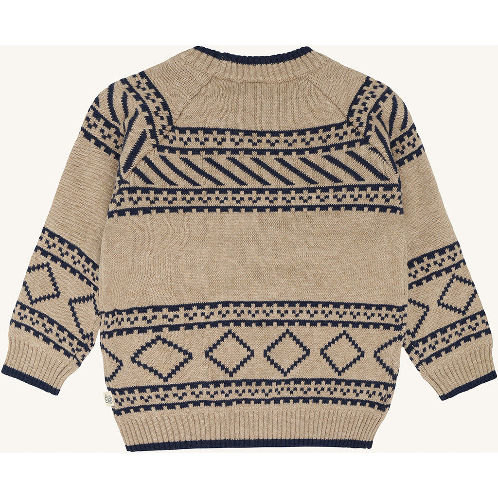 Hust & Claire HCPelle Dino Pullover 3554 Biscuit