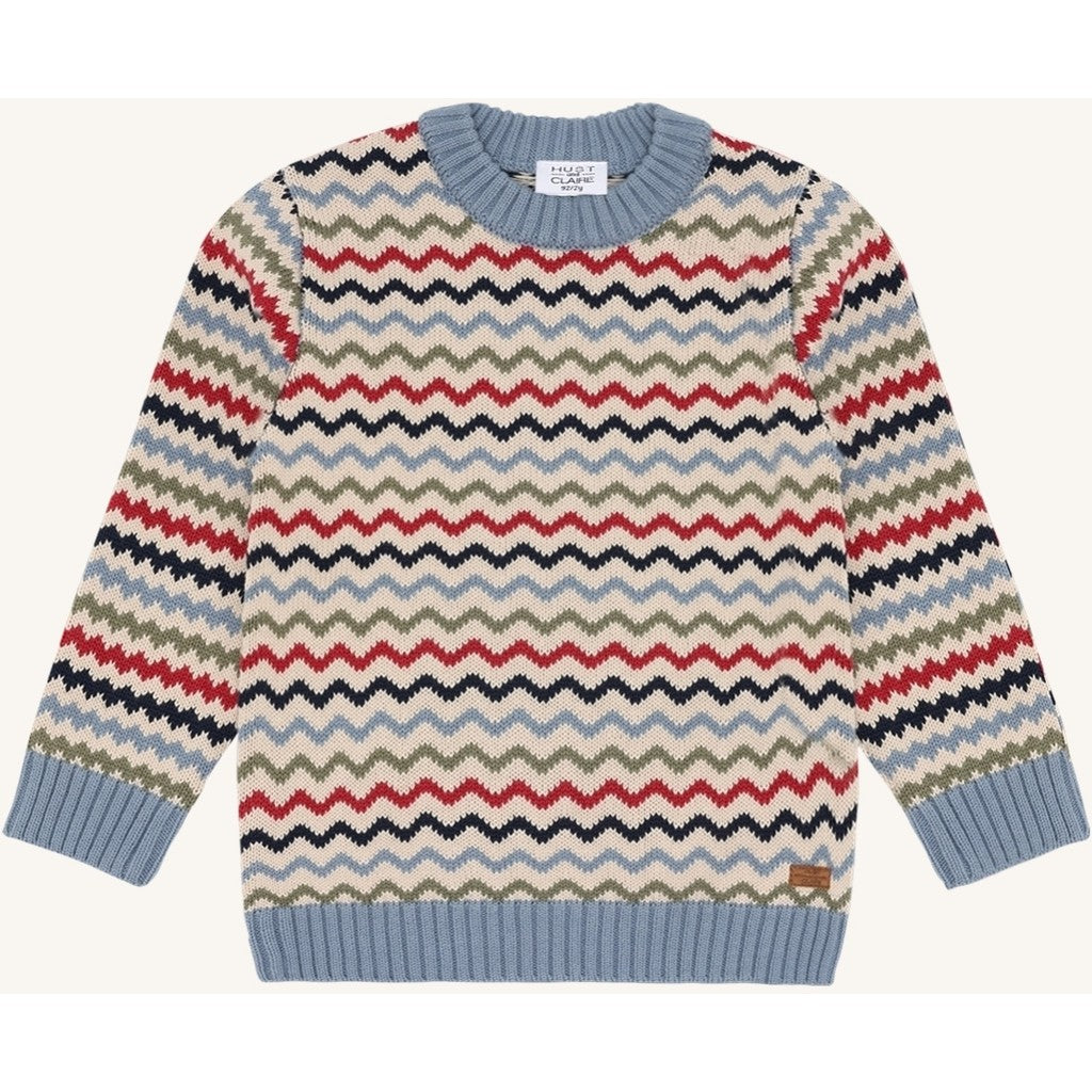 Hust & Claire HCPelle Stripes Pullover 3517 Sandshell