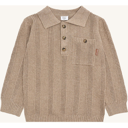 Hust & Claire HCPelle Structure Pullover 3554 Biscuit