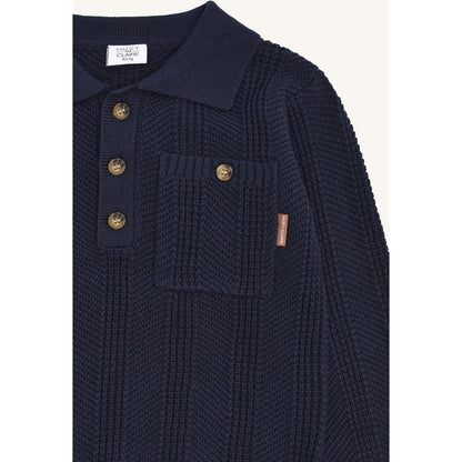 Hust & Claire HCPelle Structure Pullover 4150 More Navy