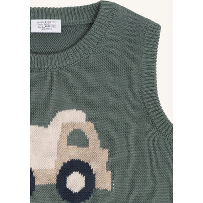 Hust & Claire HCPerry Lorry Knitwear 3484 Balsam Green