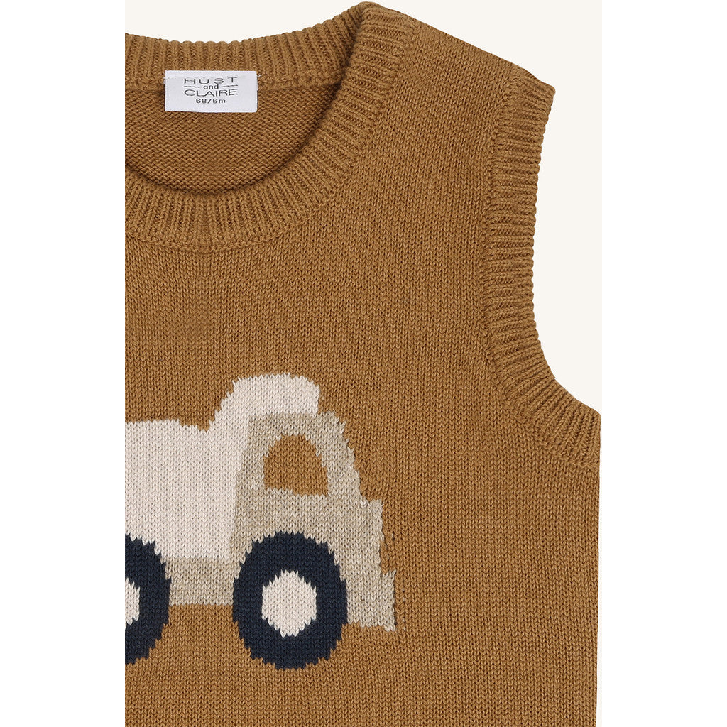Hust & Claire HCPerry Lorry Knitwear 3552 Beige Melange