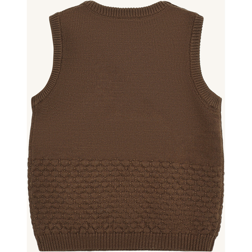 Hust & Claire HCPerry Moose Knitwear 3576 Brown Stone