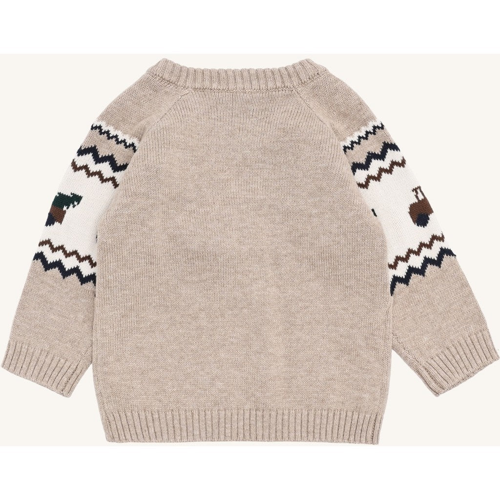 Hust & Claire HCPerry Truck Pullover 3552 Beige Melange