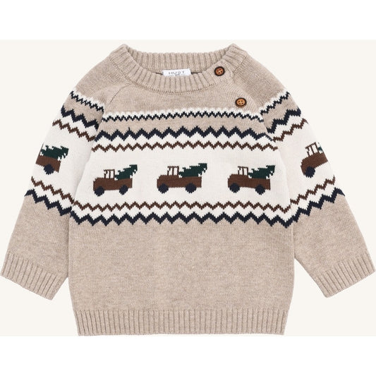 Hust & Claire HCPerry Truck Pullover 3552 Beige Melange