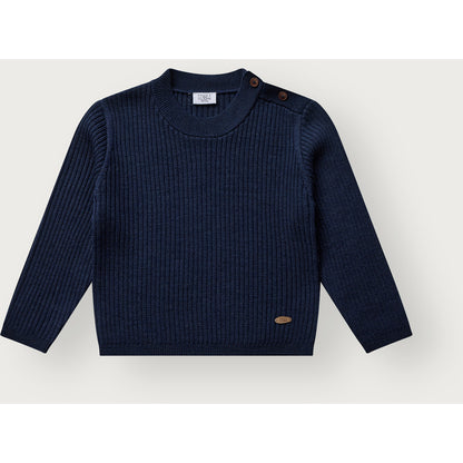 Hust & Claire HCPil Wool Rib Pullover 3146 Blues