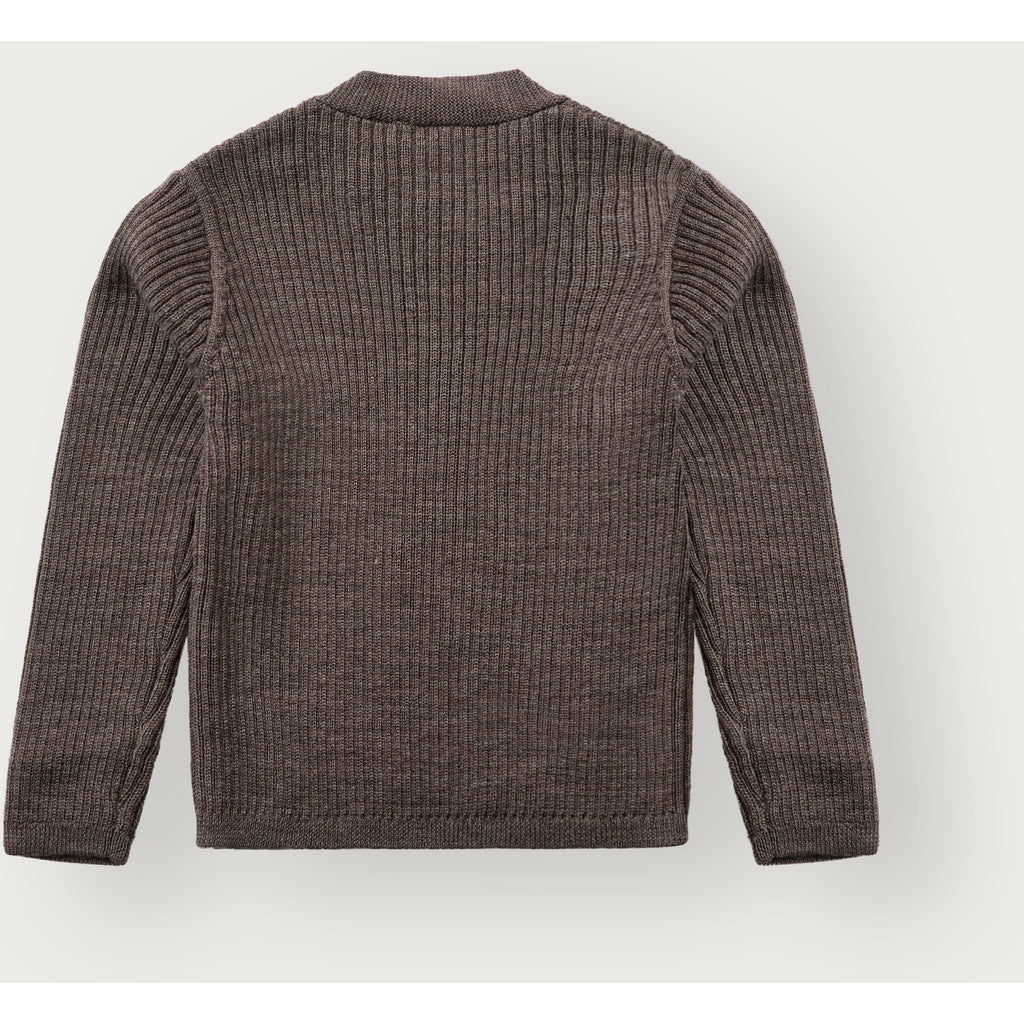 Hust & Claire HCPil Wool Rib Pullover 3232 Deer Melange