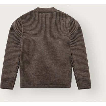 Hust & Claire HCPil Wool Rib Pullover 3232 Deer Melange