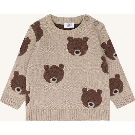 Hust & Claire HCPilou Bear Pullover 3552 Beige Melange