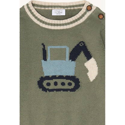 Hust & Claire HCPilou Knit Backhoe Pullover 3919 Turtle
