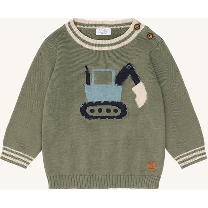 Hust & Claire HCPilou Knit Backhoe Pullover 3919 Turtle