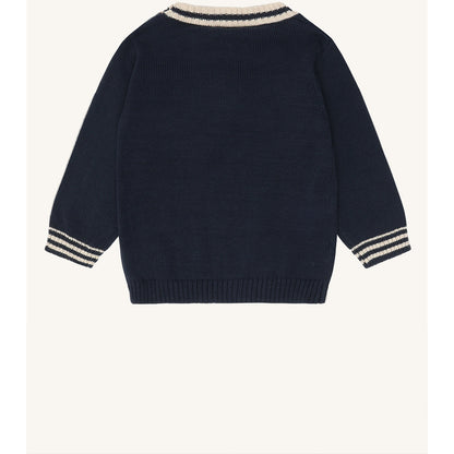 Hust & Claire HCPilou Knit Backhoe Pullover 4150 More Navy