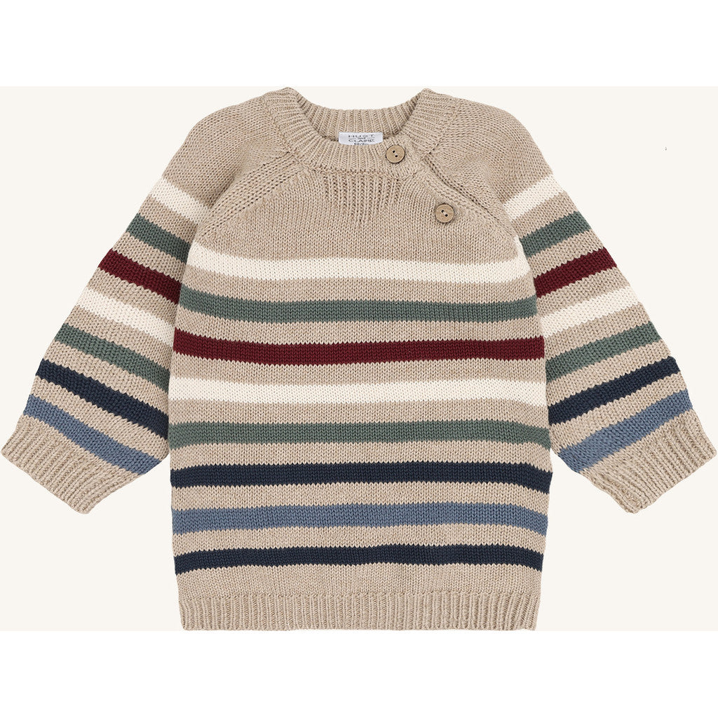Hust & Claire HCPilou Knit Hike Pullover 3552 Beige Melange