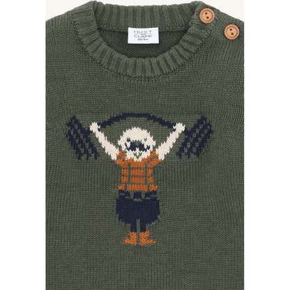 Hust & Claire HCPilou Strong Man Pullover 4461 Ivy Melange
