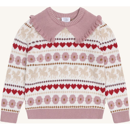 Hust & Claire HCPippa Unicorn Pullover 3270 Ivory