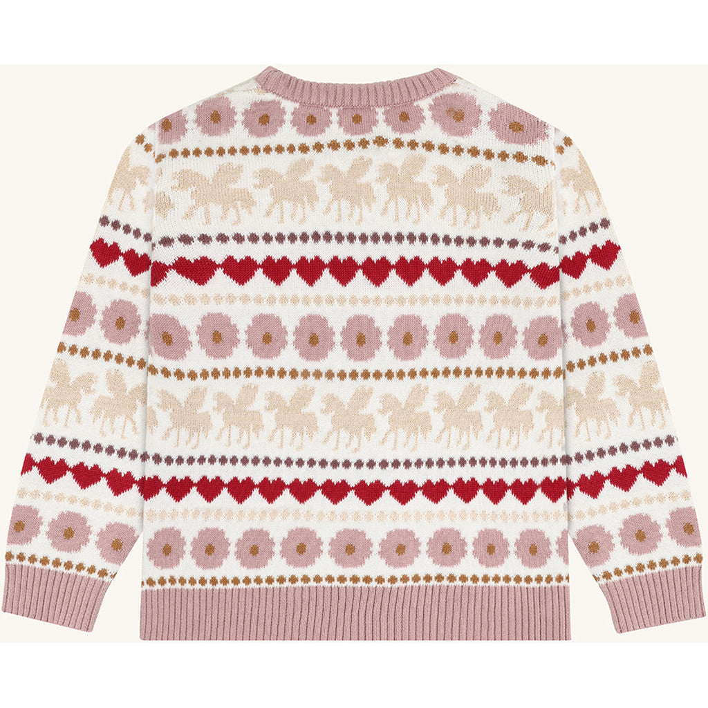 Hust & Claire HCPippa Unicorn Pullover 3270 Ivory