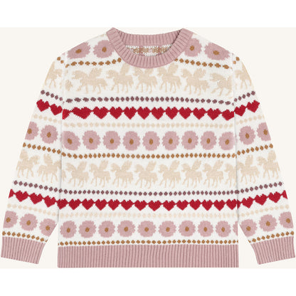 Hust & Claire HCPippa Unicorn Pullover 3270 Ivory