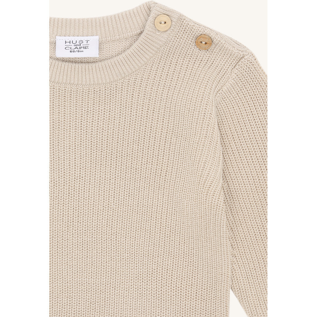 Hust & Claire HCPos Knit Pullover 3517 Sandshell