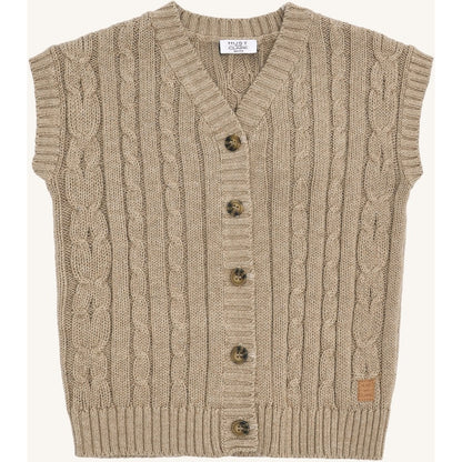 Hust & Claire HCPrinco Cable Knitwear 3554 Biscuit
