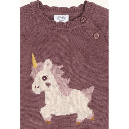 Hust & Claire HCPusle Magic Pullover 3870 Plum