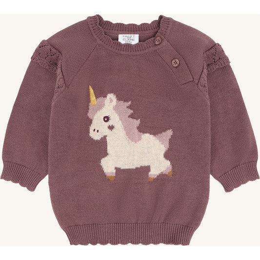 Hust & Claire HCPusle Magic Pullover 3870 Plum