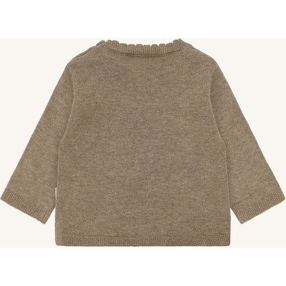 Hust & Claire HCPusle flower Pullover 3554 Biscuit