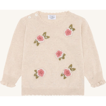 Hust & Claire HCPusle garden Pullover 1262 Whisper Melange