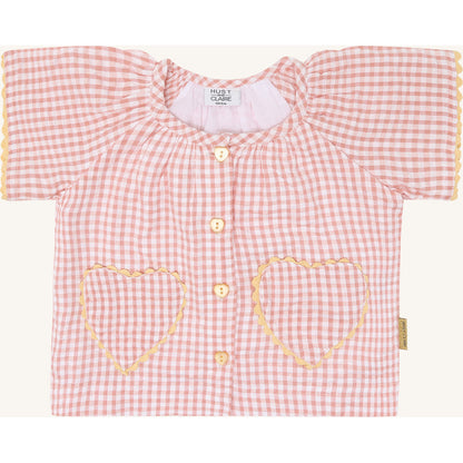 Hust & Claire HCRafah Check Shirts 3761 Shell