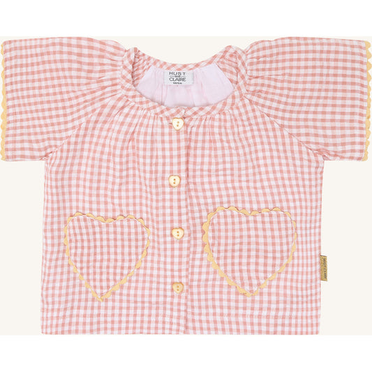 Hust & Claire HCRafah Check Shirts 3761 Shell