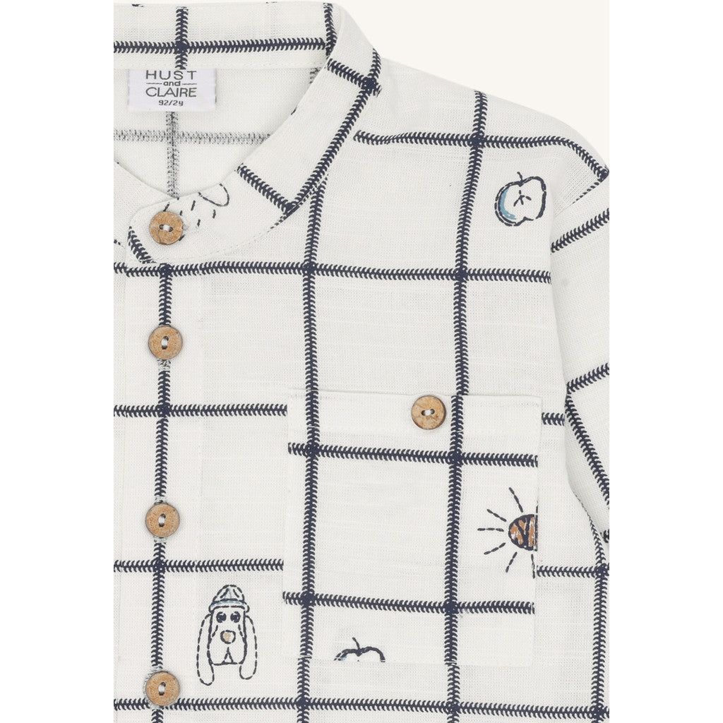 Hust & Claire HCRasser  Carpet Puff Shirts 3270 Ivory