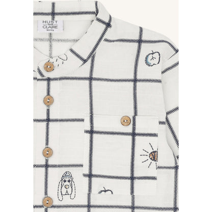 Hust & Claire HCRasser  Carpet Puff Shirts 3270 Ivory