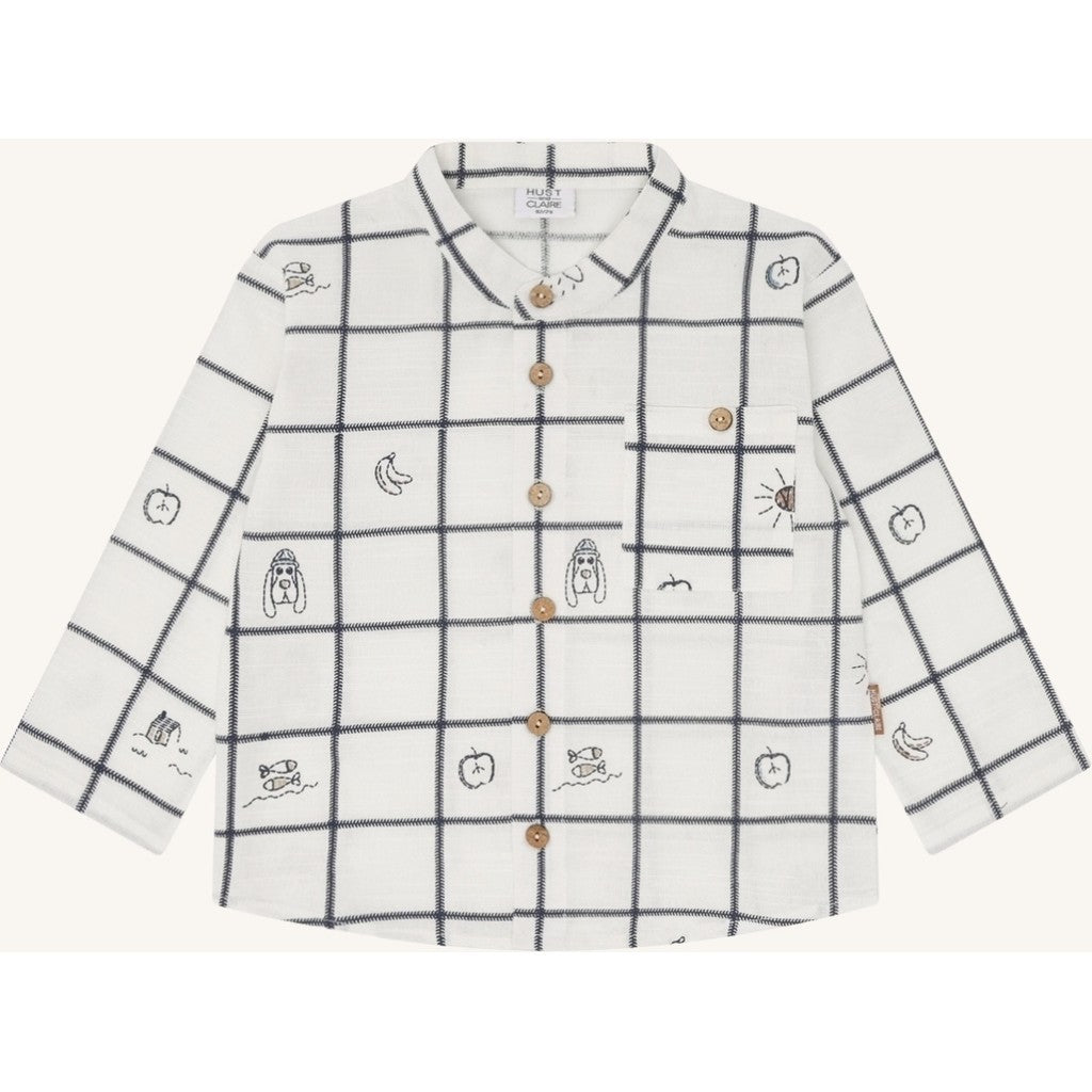 Hust & Claire HCRasser  Carpet Puff Shirts 3270 Ivory