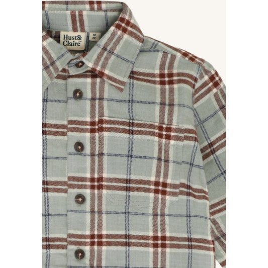 Hust & Claire HCRavn Soft Shirts 4440 Forest Fog