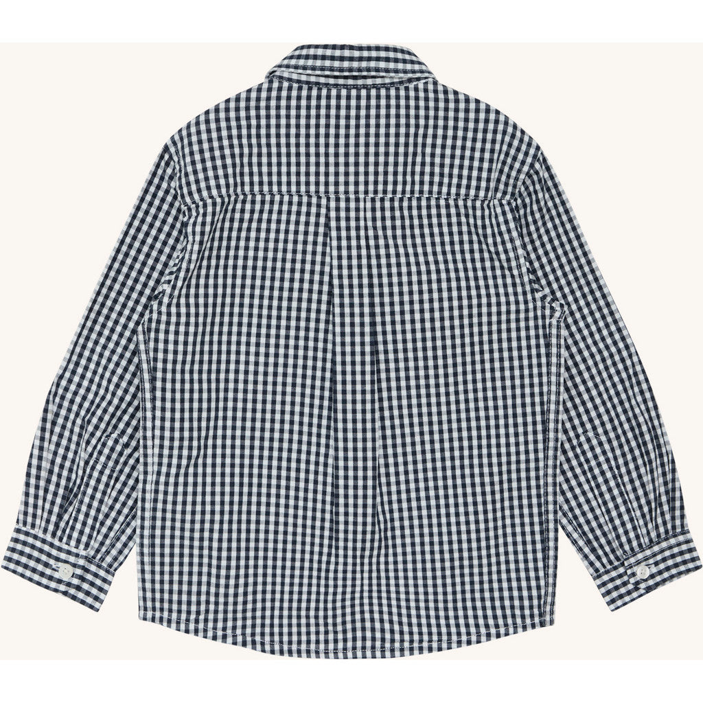 Hust & Claire HCRene Check Shirts 3150 Navy