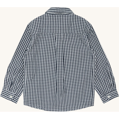 Hust & Claire HCRene Check Shirts 3150 Navy