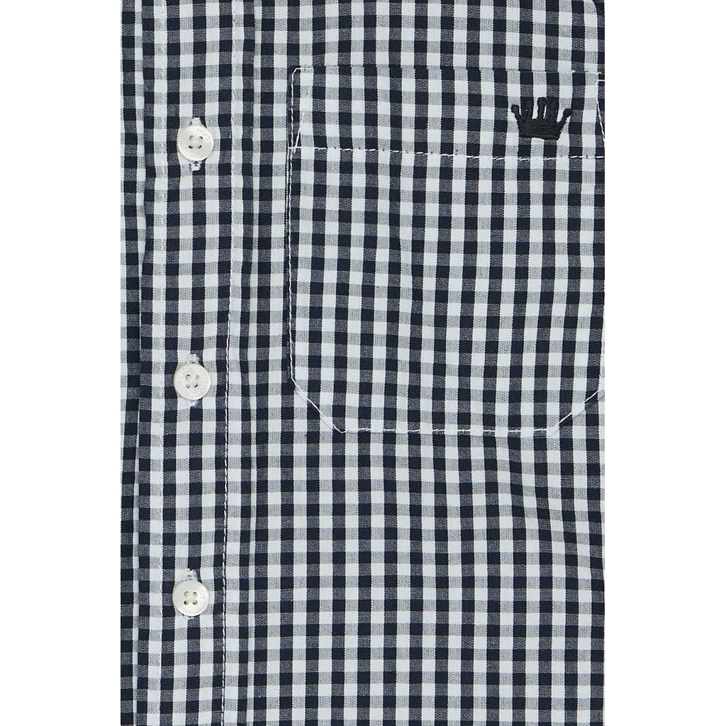 Hust & Claire HCRene Check Shirts 3150 Navy