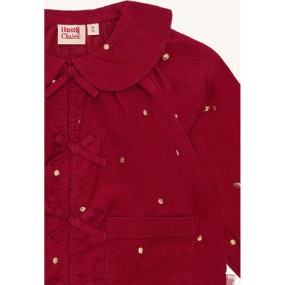 Hust & Claire HCRoselyn Dots Shirts 3379 Teaberry