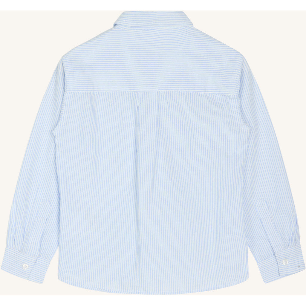 Hust & Claire HCRuben Stripe Shirts 1134 Light Blue