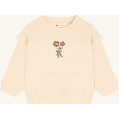 Hust & Claire HCSara bouquet Sweatshirt 3291 Vanilla