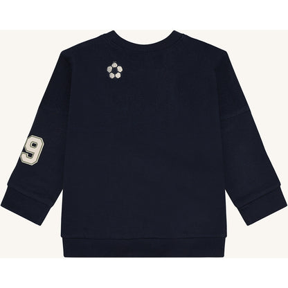 Hust & Claire HCSejer Cross Terry Sweatshirt 4150 More Navy