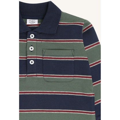 Hust & Claire HCSejer YD Block Sweatshirt 3484 Balsam Green