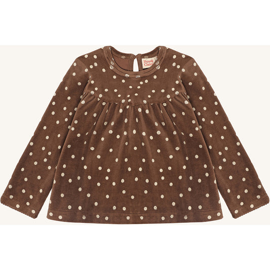 Hust & Claire HCSicilia Dot Shirts 4575 Soil
