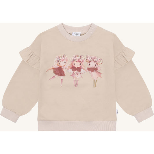 Hust & Claire HCSicilia Magic T-shirt L/S 4501 French Oak