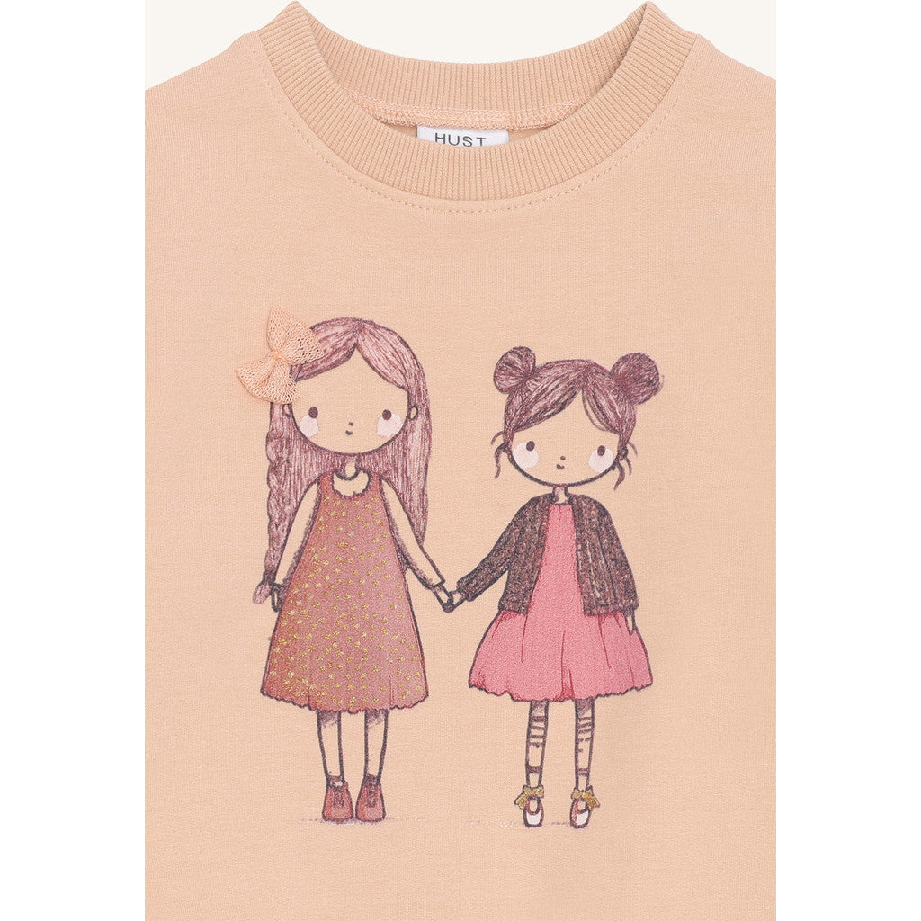 Hust & Claire HCSicillia Friendship Sweatshirt 3549 Rugby Tan