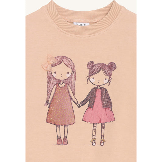 Hust & Claire HCSicillia Friendship Sweatshirt 3549 Rugby Tan
