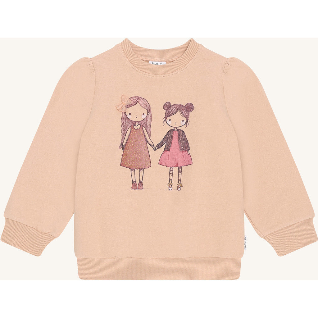 Hust & Claire HCSicillia Friendship Sweatshirt 3549 Rugby Tan